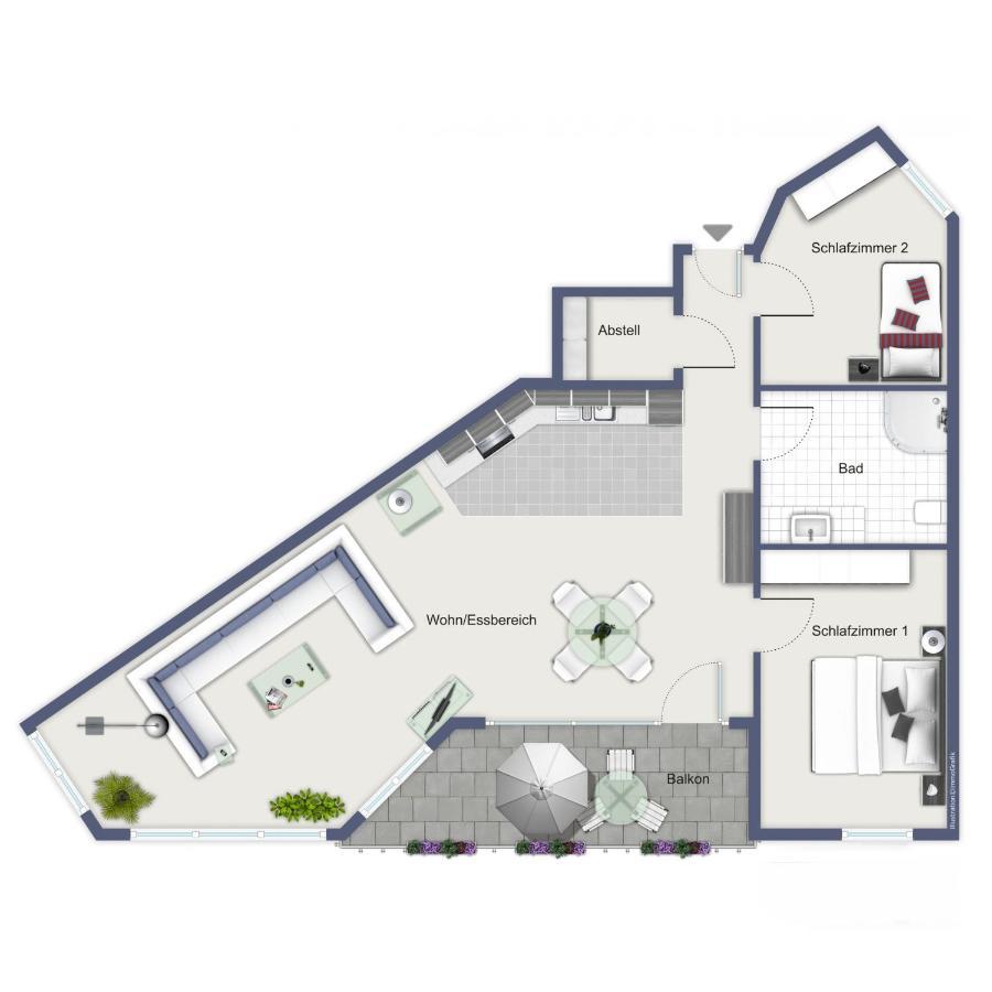 Atlantik Wohnung 108 Ostseebad Kühlungsborn エクステリア 写真